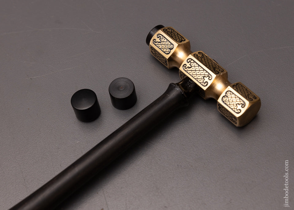 Drop Dead Stunning Engraved Plane Adjusting Hammer by MIKHAIL DAVYDOV - 112766