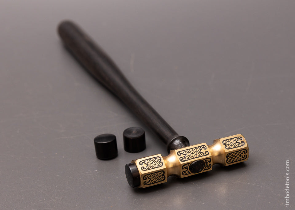 Drop Dead Stunning Engraved Plane Adjusting Hammer by MIKHAIL DAVYDOV - 112766