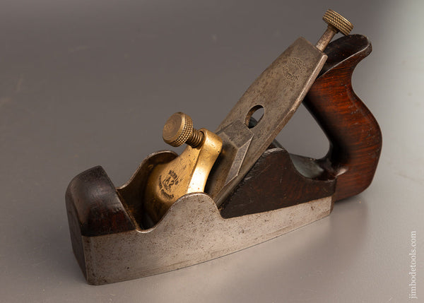 Really Fine NORRIS No. A2 Dovetailed Rosewood Infill Smooth Plane Pre-War - 112773