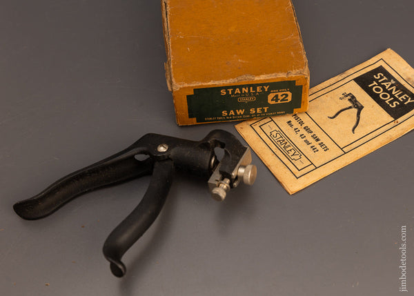 STANLEY No. 42 Saw Set Mint in Box - 112788