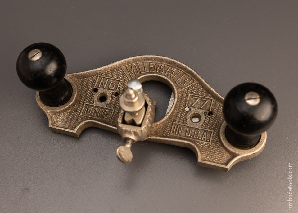 Extra Fine MILLERS FALLS No. 77 Router Plane with Fence - 112871