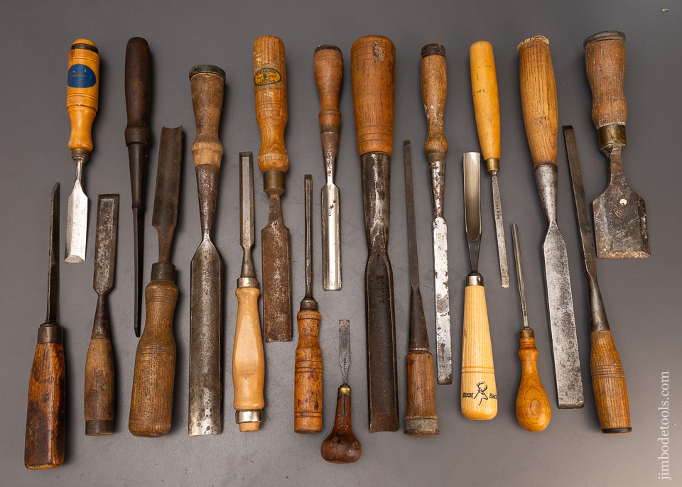 20 Good Chisels & Gouges - 112886