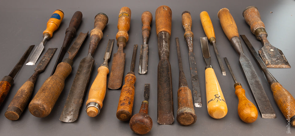 20 Good Chisels & Gouges - 112886