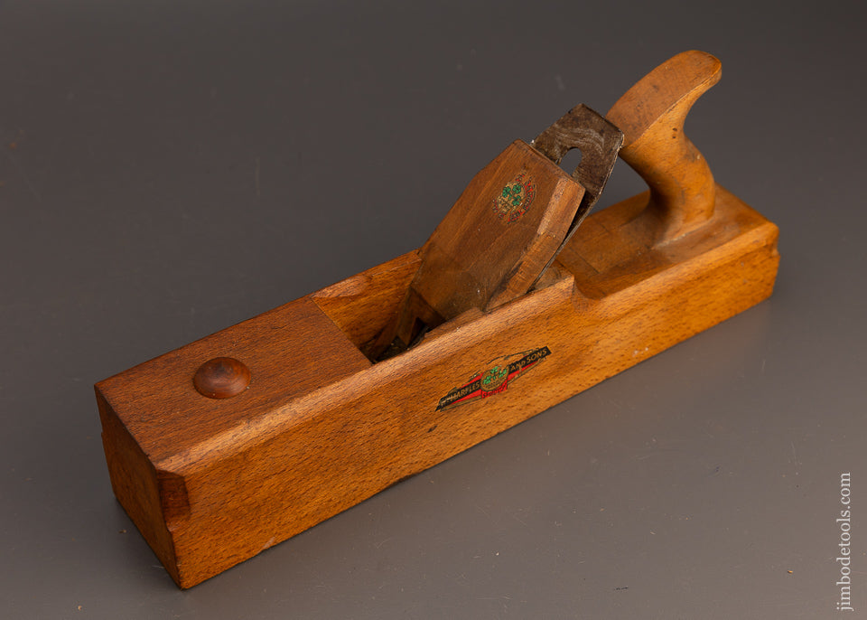 Crisp & Fine MARPLES English Beech Jack Plane with Decals - 112902