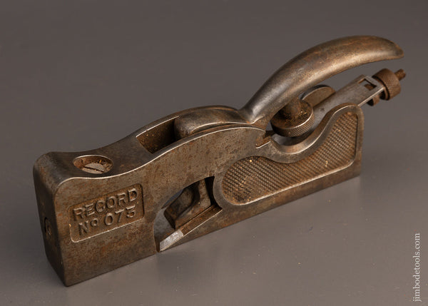 RECORD No. 073 Heavy Shoulder Plane - 112912