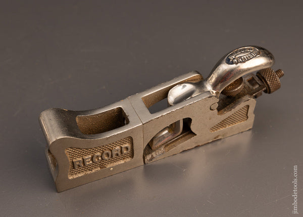 Extra Fine RECORD No. 311 Low Angle Shoulder Plane - 112920