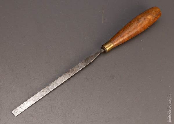 I. SORBY 3/8 Inch Boxwood Handled Paring Chisel - 112950