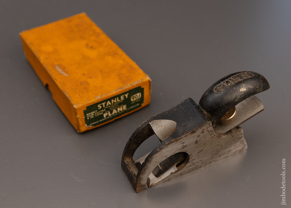 STANLEY No. 90J Rabbet Plane in Original Box - 112954