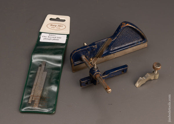 Fine RECORD No. 044 Plow Plane 100% Complete - 112957