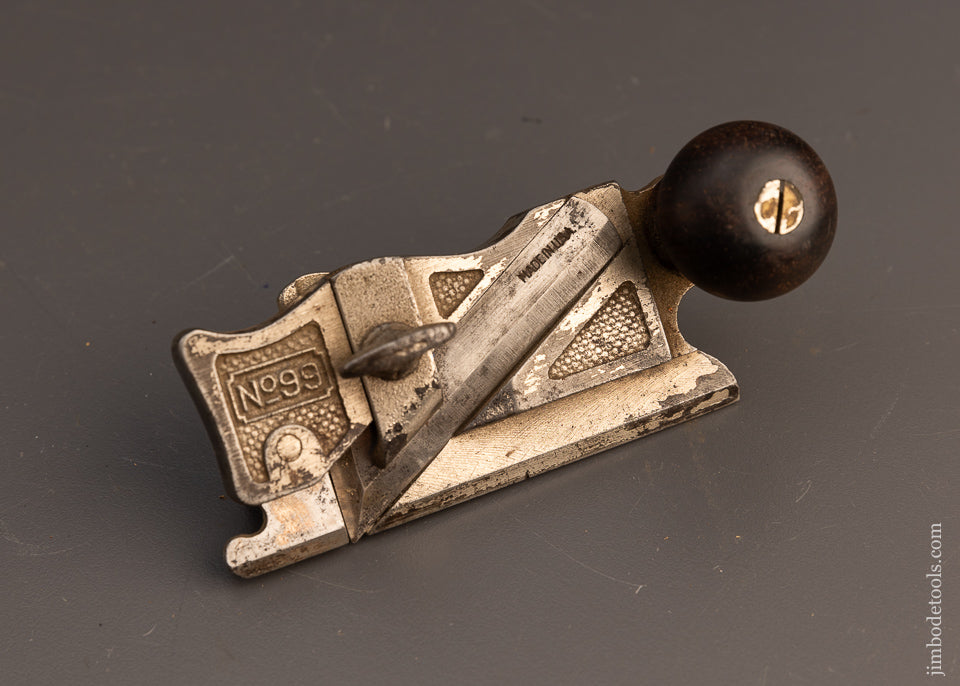 Fine STANLEY No. 99 Side Rabbet Plane Left-Handed with Fence - 112971