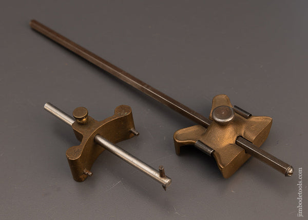 2 Brass Head Marking Gauges - 112997