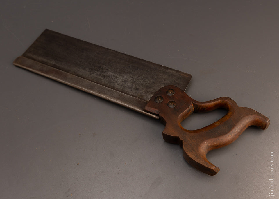 Fine Just Sharpened DISSTON No. 4 Dovetail & Tenon Saw - 113003