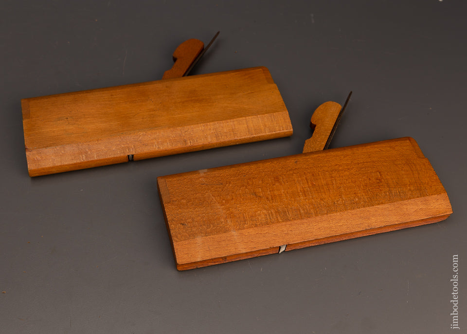 New Mint Pair of No. 6 Hollow & Round Moulding Planes Unmarked - 113011