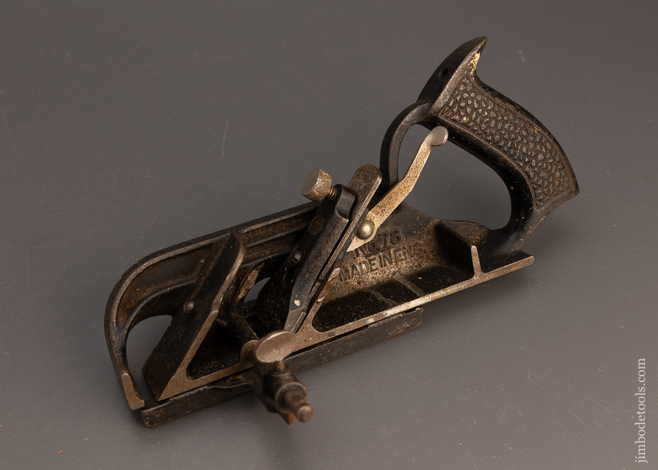 STANLEY No. 78 Duplex, Rabbet, and Filletster Plane - 113036