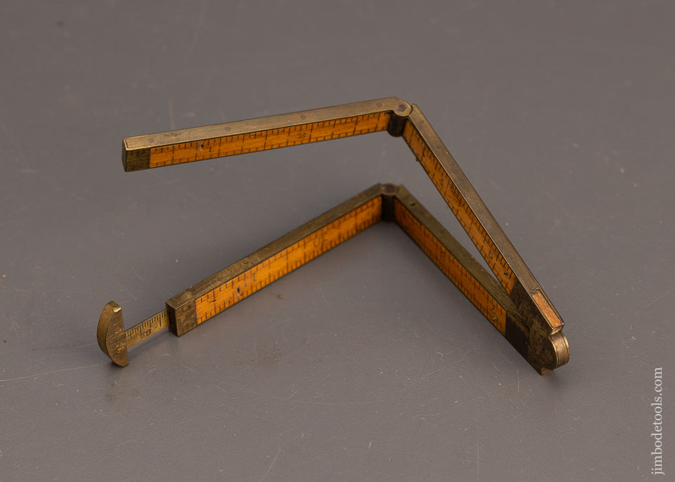 STEPHENS & CO. No. 99 Boxwood & Brass Caliper Rule Fine - 113089