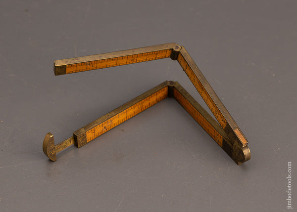 STEPHENS & CO. No. 99 Boxwood & Brass Caliper Rule Fine - 113089