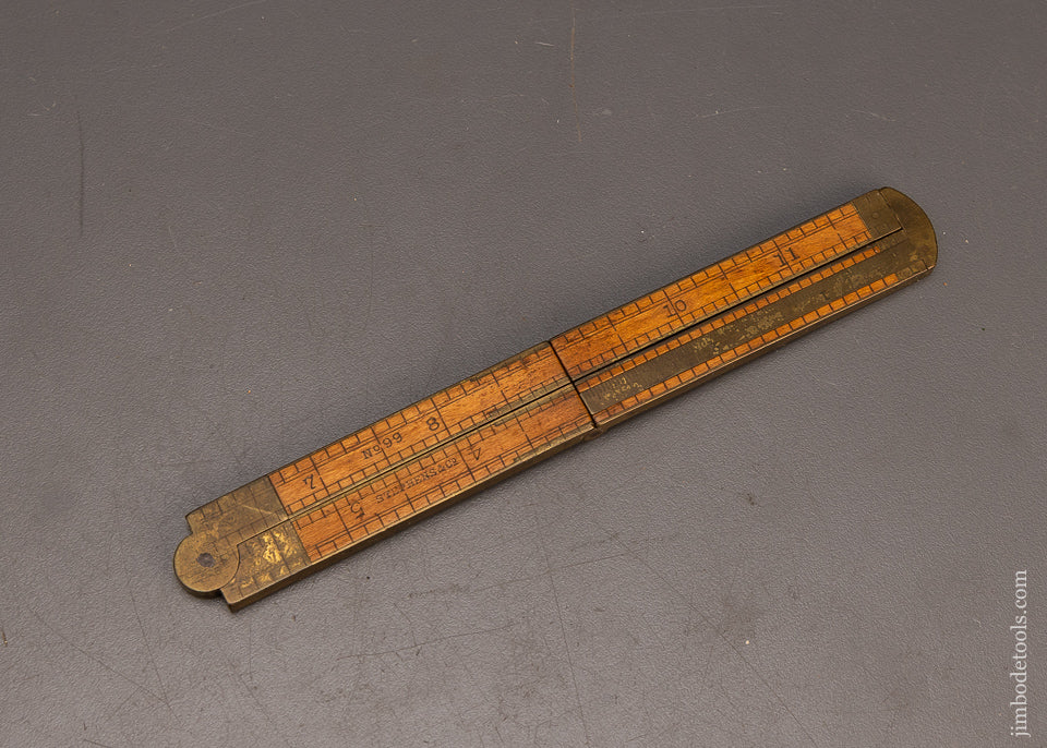 STEPHENS & CO. No. 99 Boxwood & Brass Caliper Rule Fine - 113089