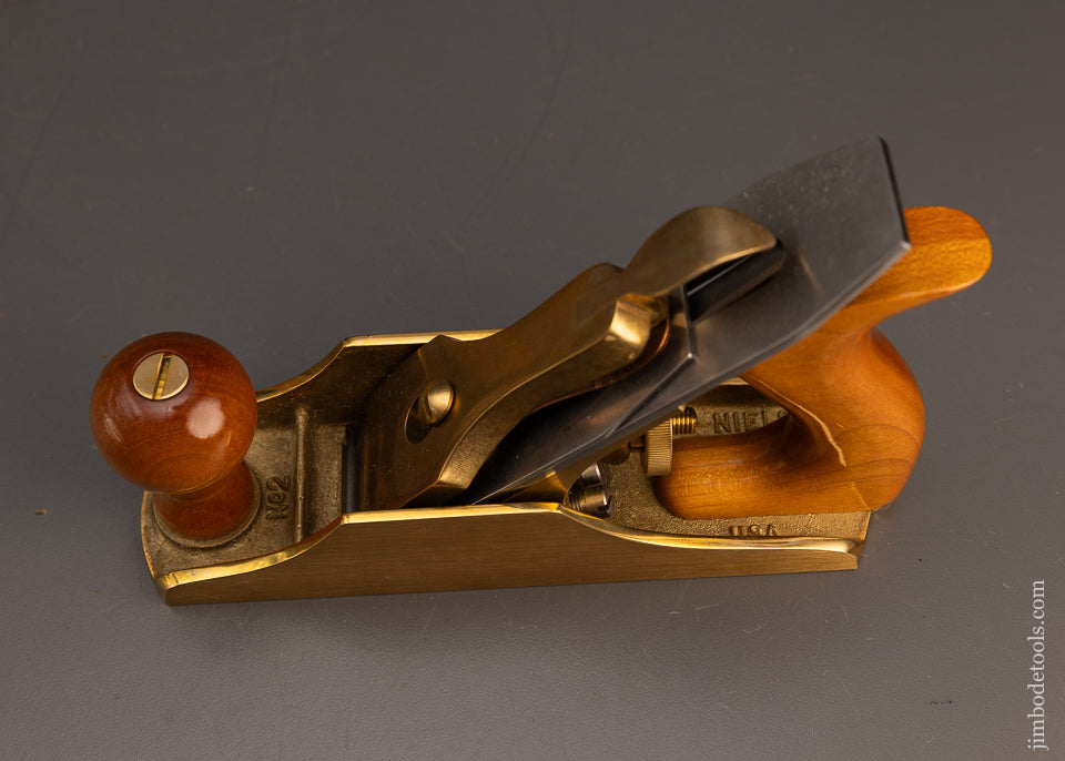 Bronze LIE NIELSEN No. 2 Smooth Plane Mint in Box - 113126