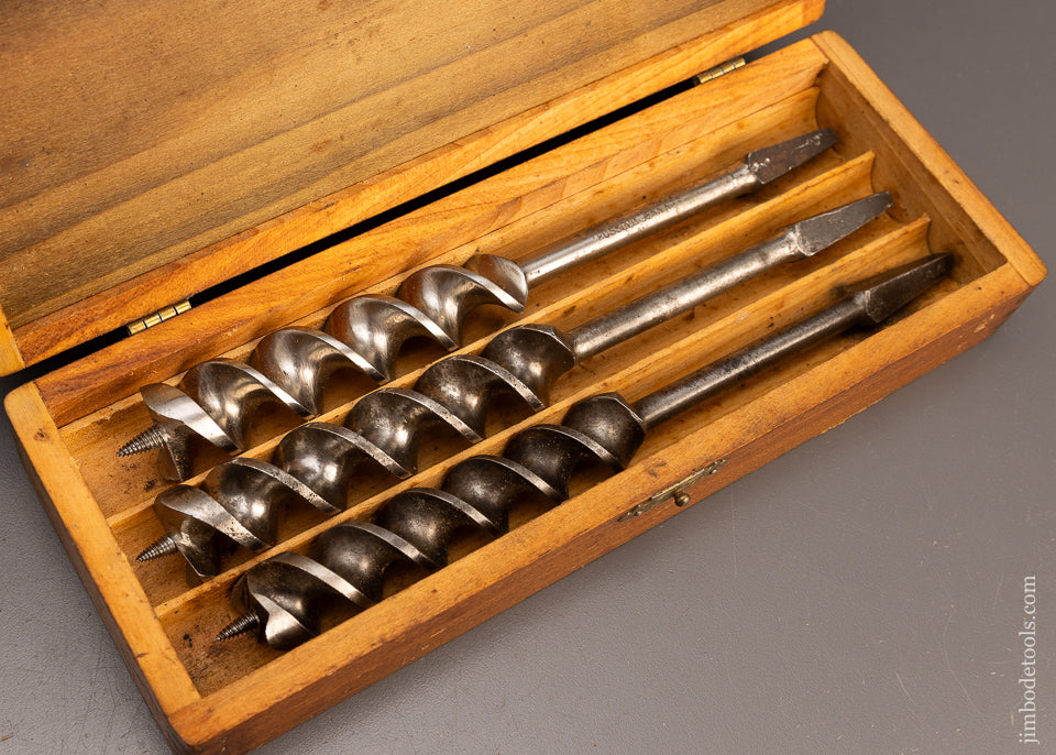 Very Fine Set of STANLEY No. 32 1/2 RUSSELL JENNINGS Bits 100% Complete - 113133