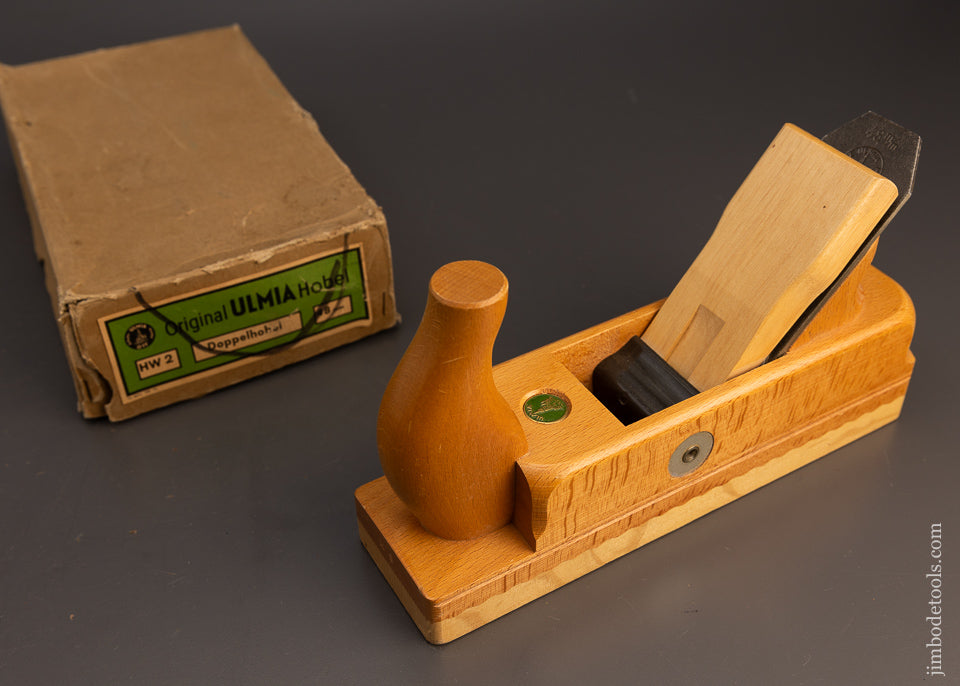 Near Mint in Box ULMIA 9 1/2 Inch Horned Smooth Plane - 113161