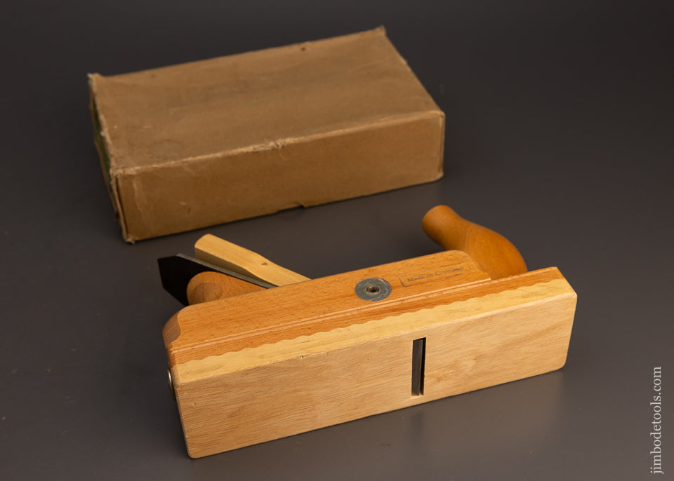 Near Mint in Box ULMIA 9 1/2 Inch Horned Smooth Plane - 113161