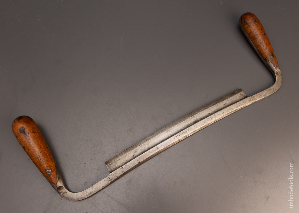 Near Mint Heavy Duty SMITH PERFECT Handle Draw Knife 10 Inch - 113165