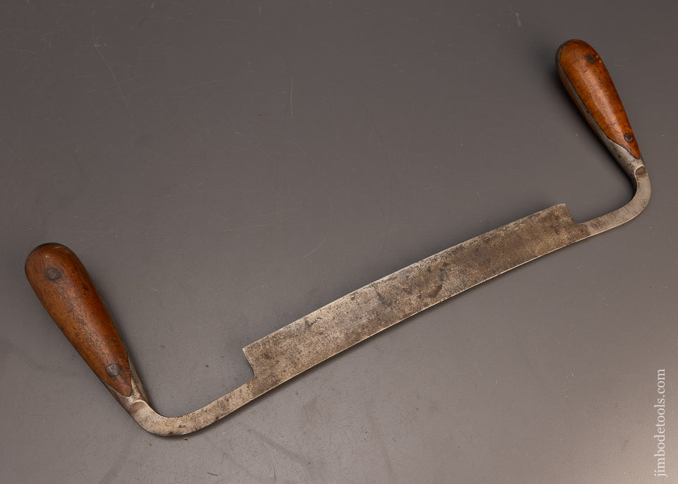 Near Mint Heavy Duty SMITH PERFECT Handle Draw Knife 10 Inch - 113165