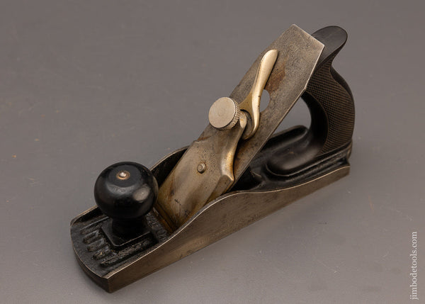 Rare CHAPLIN’S IMPROVED PATENT 7 3/4 Inch Smooth Plane Extra Fine Adjustable Mouth - 113190G