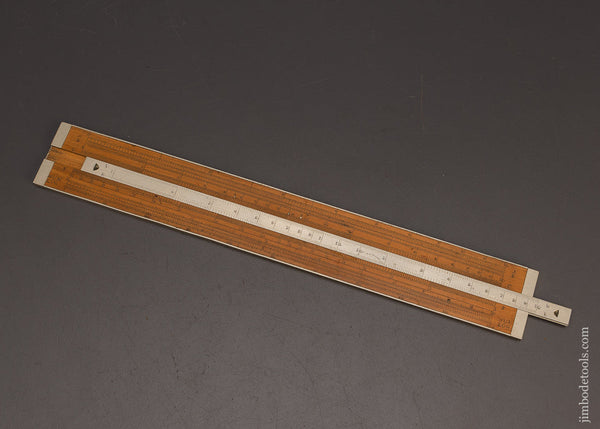 Drop Dead Stunning German Silver & Boxwood STANLEY HOGG’S PATENT Slide Rule - 113191G