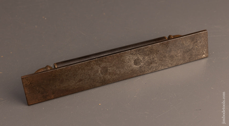 Gorgeous Iron Pedestal Level with Brass Acorn Finials - 113204G