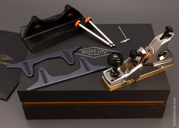 Magnificent BRIDGE CITY TOOL WORKS HP-6FX Multi Plane with Rabbet Base Mint in Box - 113213