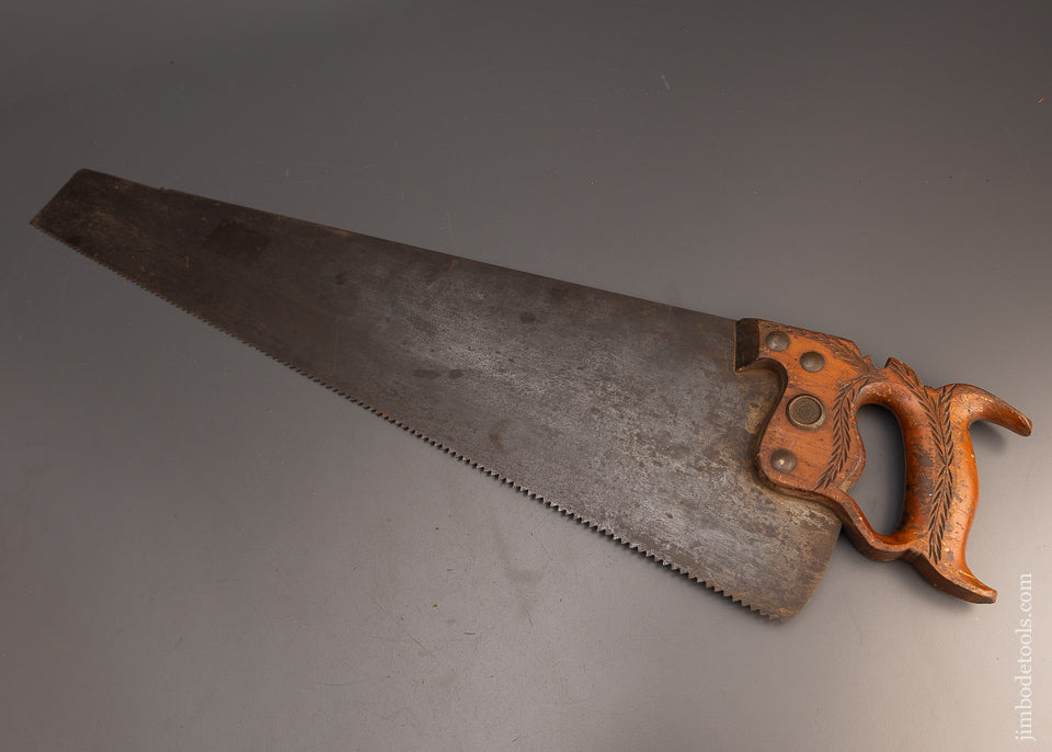 Fine DISSTON No. 99 London Spring Hand Saw - 113239