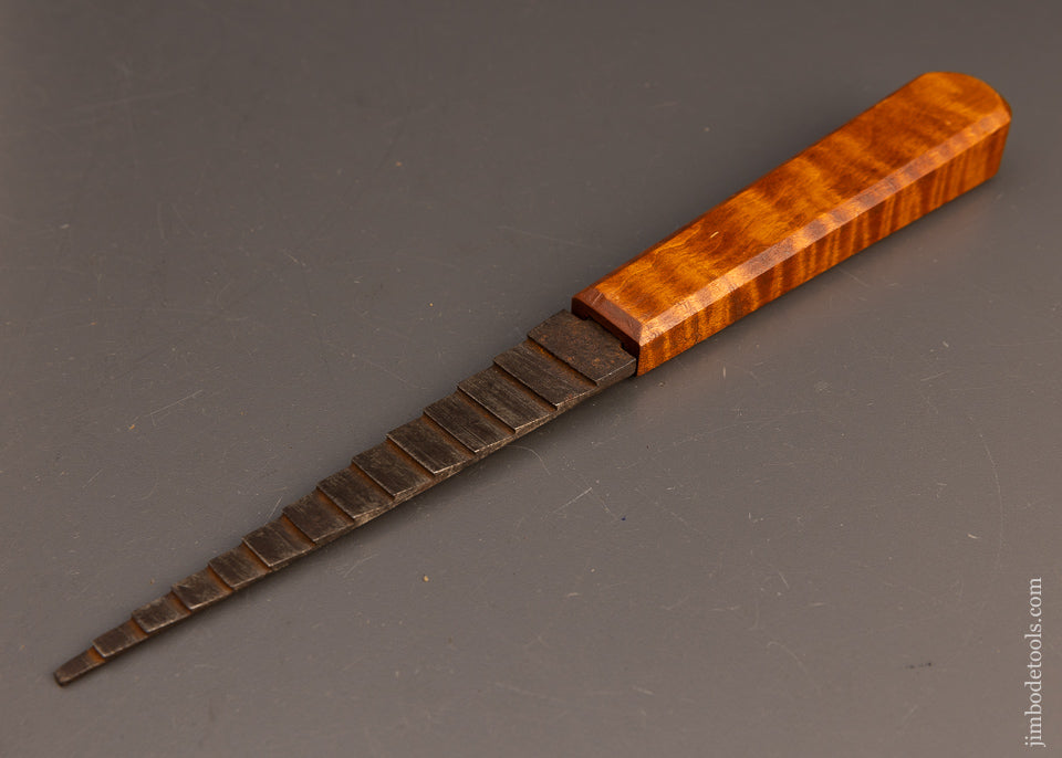 Vintage Plane Maker’s Float with Tiger Maple Handle 10 1/2 Inches - 113271