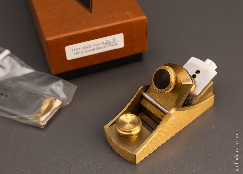 BRIDGE CITY TOOL WORKS HP-5 Small Block Plane Mint in Box - 113278