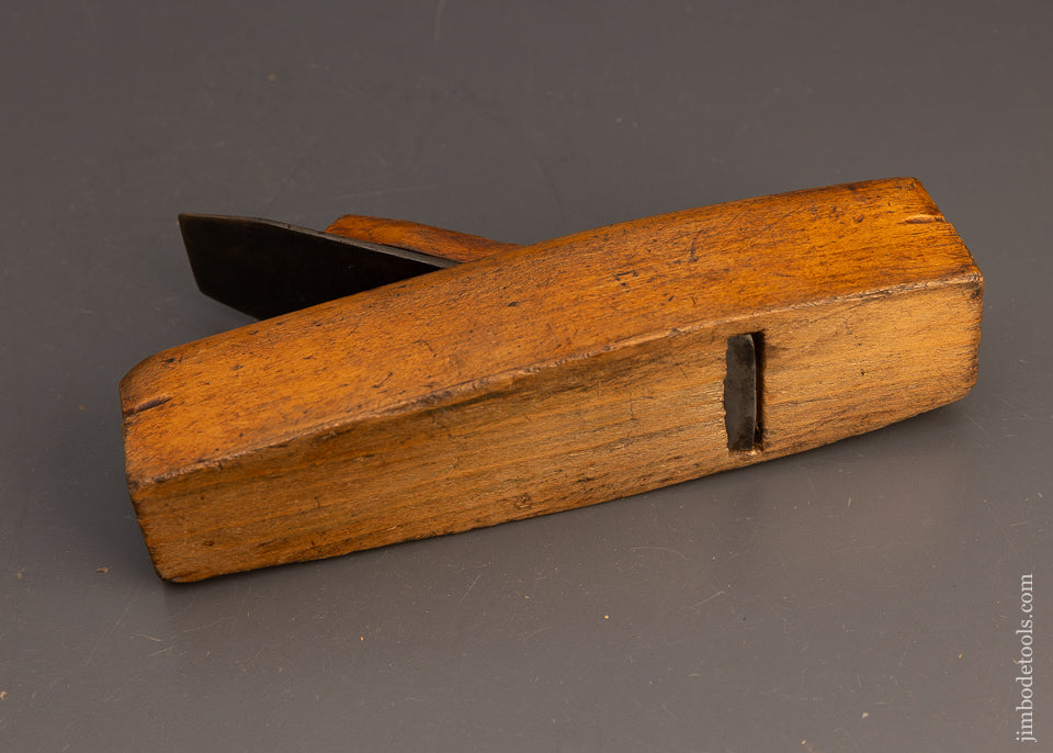 2 STAR Rare Low Angle Coffin Smooth Plane by JACOB ROGERS & CO. Lowell - 113299