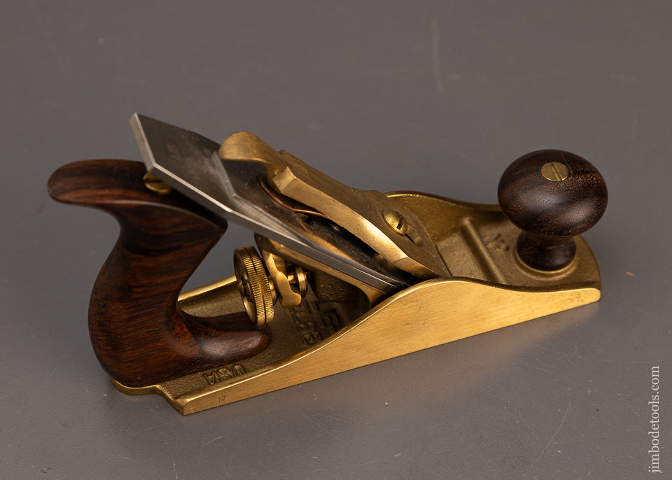 Impossible-To-Find LIE NIELSEN Bronze & Rosewood No. 1 Smooth Plane - 113341