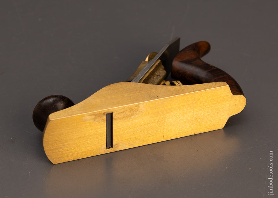 Impossible-To-Find LIE NIELSEN Bronze & Rosewood No. 1 Smooth Plane - 113341