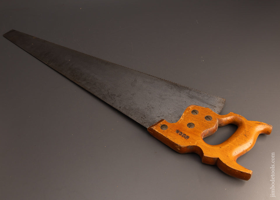 Just Sharpened Extra Fine DISSTON D-7 Rip Hand Saw - 113347