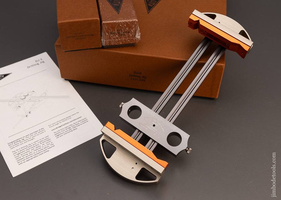 BRIDGE CITY TOOL WORKS DJ-2 Drilling Jig Mint in Box - 113368