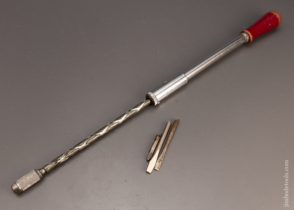 STANLEY YANKEE No. 131A Drill with 3 Bits - 113387