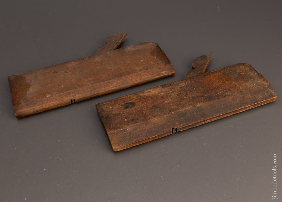 Good User Pair of No. 1 Hollow & Round Moulding Planes by SANDUSKY TOOL CO. - 113395