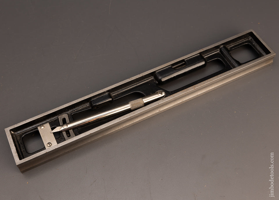 STARRETT 15 Inch Precision Inclinometer Near Mint in Box Bottom - 113400