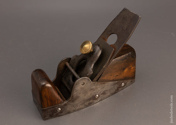 Very Rare PRESTON 7 1/2 Inch Infill Smooth Plane - 113453
