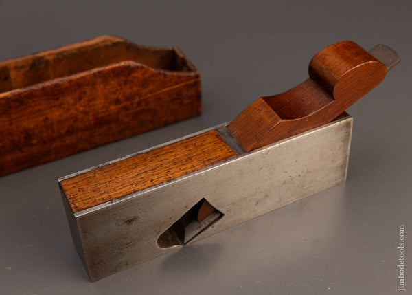 Fat Crisp & Fine Rosewood Infill Rabbet Plane - 113488