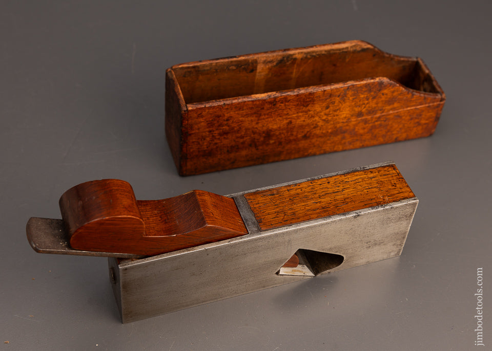 Fat Crisp & Fine Rosewood Infill Rabbet Plane - 113488