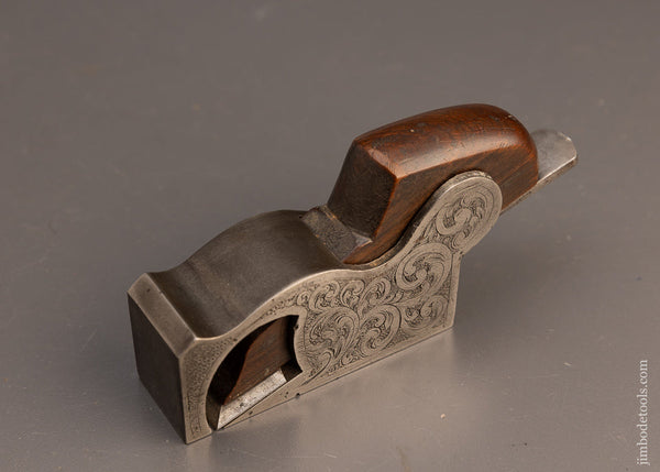 Amazing Engraved Bull Nose Shoulder Plane - 113505