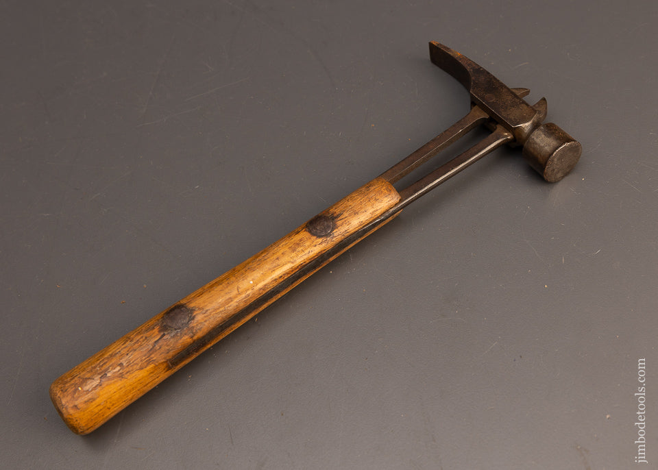 Rare GILFILLAN PATENT Hammer with Nail Puller Head Ca. 1897 - 113519
