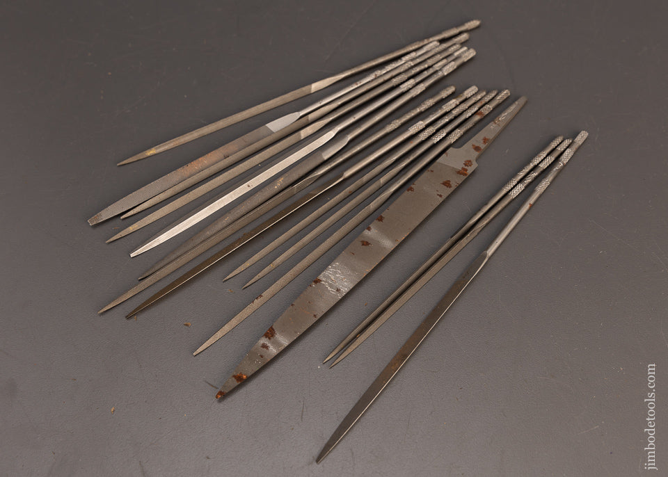 15 Assorted GLARDON VALLORBE Swiss Files Fine - 113553