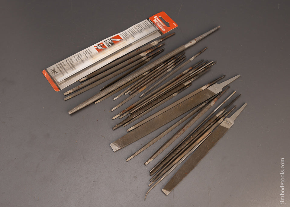Nicholson Chisel File 28 Assorted NICHOLSON Files - 113556 – Jim Bode Tools