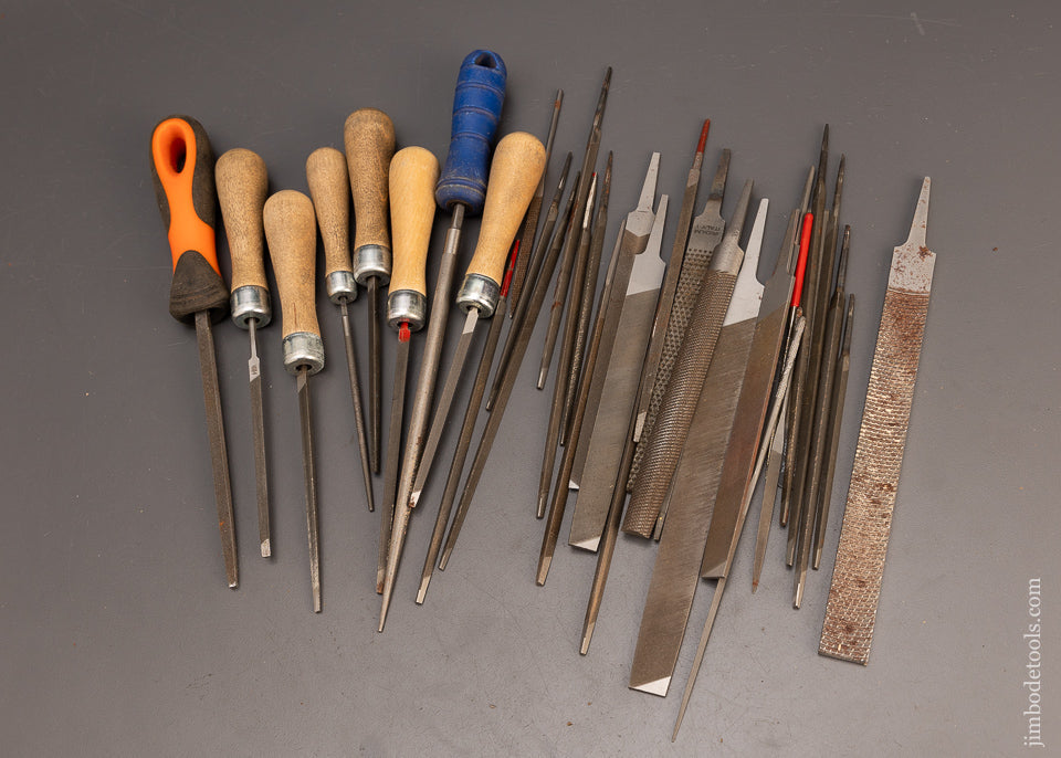 35 Assorted Rasps & Files - 113567 – Jim Bode Tools